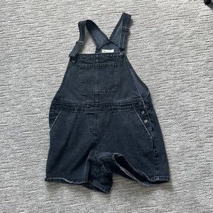 Black ASOS shortalls
